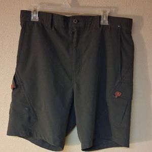 Men's Grey Cargo Shorts